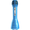 Microphone 2 en 1 Karaoké et Bluetooth Bleu Idance