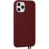 Coque iPhone 12 / 12 Pro Elysée en Cuir Bordeaux Artefakt