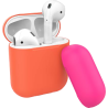 Coque Silicone Airpods Orange Fluo Puro