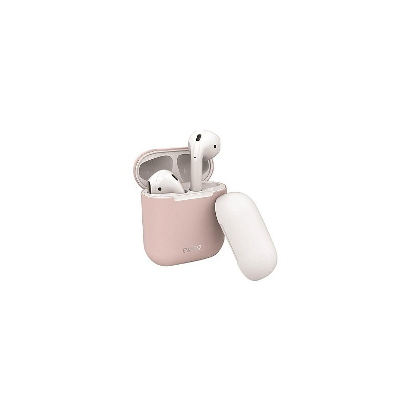 Étui de protection Puro Rose pour AirPods