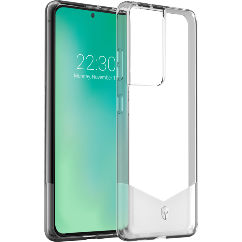 Coque Renforcée Samsung G S21 Ultra 5G PURE Garantie à vie Transparente Force Case