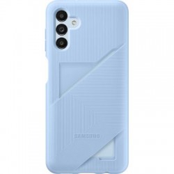 Coque Samsung Galaxy A13 5G souple Ultra fine avec porte-carte intégrée Bleue Arctique Samsung