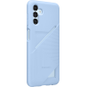 Coque Samsung Galaxy A13 5G souple Ultra fine avec porte-carte intégrée Bleue Arctique Samsung