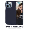 COQUE PREMIUM SOFT FEELING COMPATIBLE IPHONE 14 BLEUE