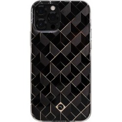 Coque iPhone 12 / 12 Pro Saint Germain en 3D Noire Artefakt