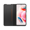 Folio noir pour Xiaomi Redmi Note 12 4G - avec dragonne