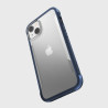 RAPTIC - COQUE TERRAIN BIODEGRADABLE 4M BLEU/CLEAR IPHONE 13