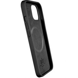 Coque Apple iPhone 13 Pro Silicone Icon MagSafe Noir Puro