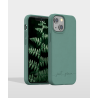 Coque iPhone 13 mini Biodégradable Night Green Just Green