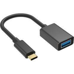 Adaptateur USB C vers USB A noir
