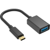 Adaptateur USB C vers USB A noir