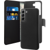 Folio 2 en 1 Samsung G S22+ 5G Coque Magnétique Noir Puro