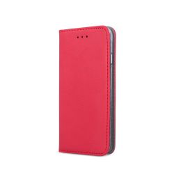 ETUI FOLIO STAND MAGNETIQUE ROUGE COMPATIBLE SAMSUNG GALAXY A02S - JAYM® 