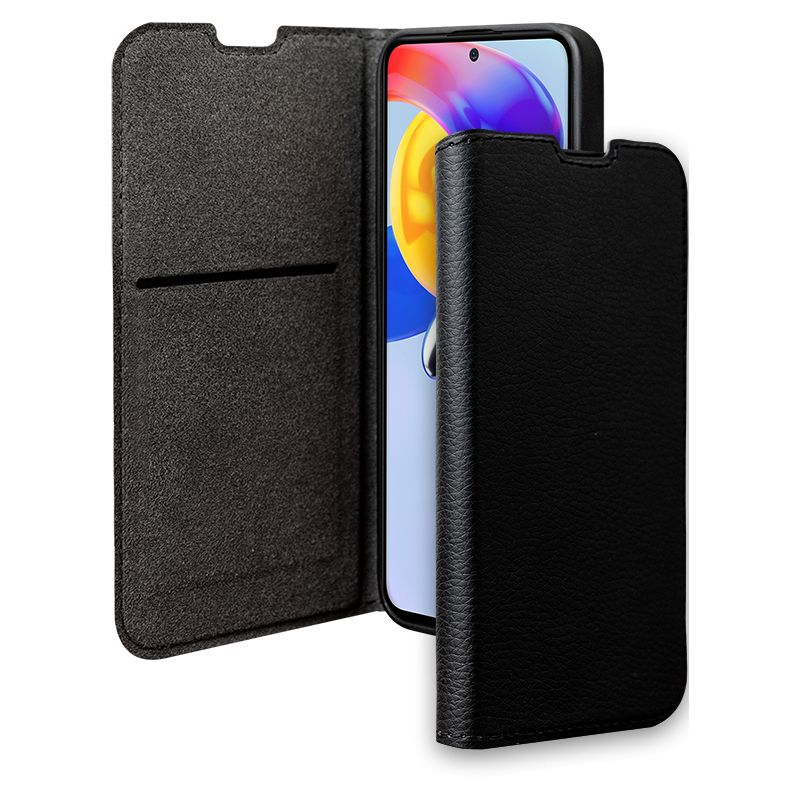 Folio Wallet Xiaomi Redmi Note 11 4G / 11S 4G Noir - 65% Plastique recyclé Certifié GRS Bigben