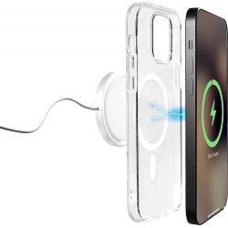 Coque iPhone 13 Pro Compatible MagSafe Lite Mag Transparente Puro