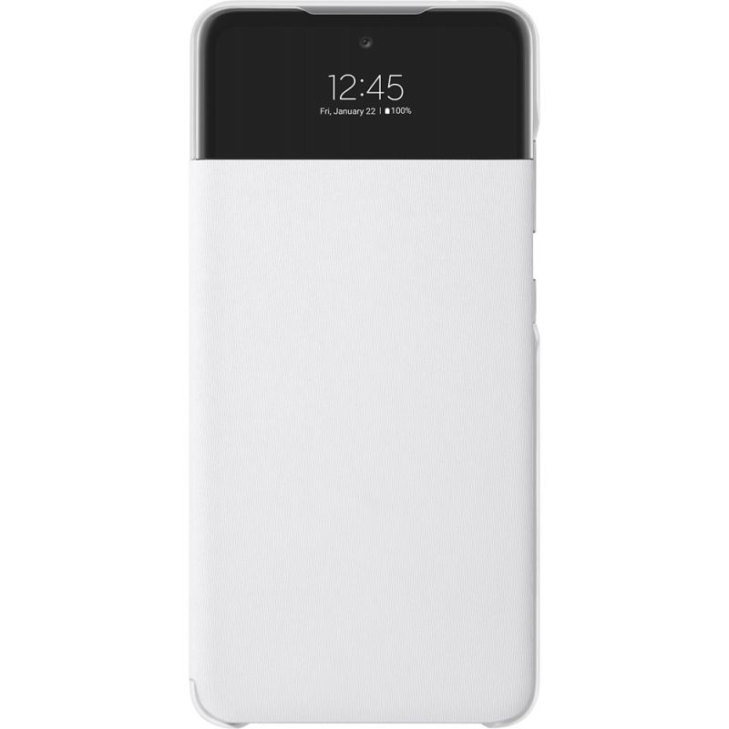 Folio Samsung G A52 4G / A52 5G S View Cover Blanc Samsung