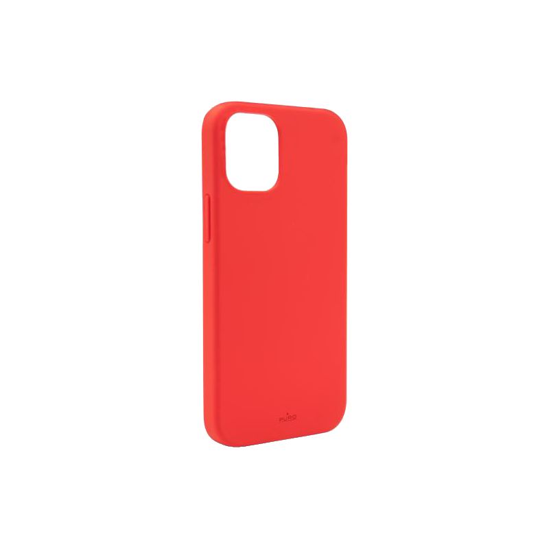 Coque iPhone 12 mini Silicone Icon Rouge Puro