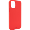 Coque iPhone 12 mini Silicone Icon Rouge Puro