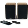 Enceinte Bluetooth Bibliothèque WS602DUO 100W Bois Thomson