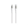 Câble USB C/Lightning Garanti à vie 2 m Blanc Force Power Lite