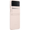 Coque Samsung G Z Flip 4 en Cuir Rose Samsung