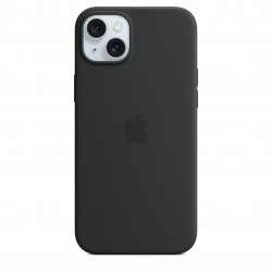 Coque Apple iPhone 13 Pro Max Silicone Icon MagSafe Noir Puro