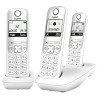 DECT Gigaset A695 Trio blanc - téléphone sans fil