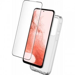 Pack Samsung G S23+ 5G Coque Transparente + Verre trempé Bigben