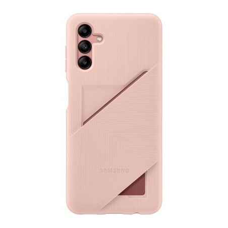 Coque Samsung G A04s souple Ultra fine avec porte-carte intégrée Rose Samsung