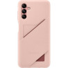 Coque Samsung G A04s souple Ultra fine avec porte-carte intégrée Rose Samsung