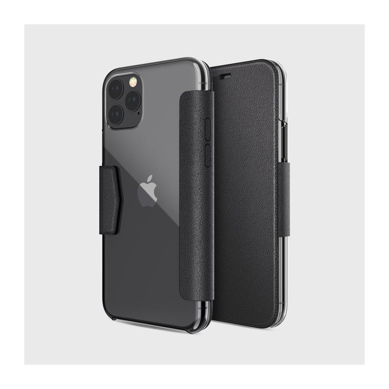 Etui folio iPhone X XDORIA Engage noir