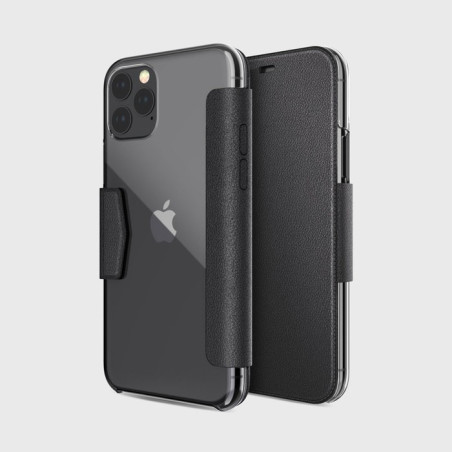 Etui folio iPhone X XDORIA Engage noir