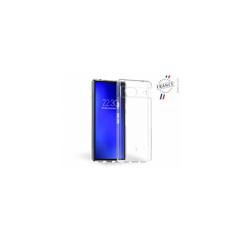 Coque Renforcée Google Pixel 7a PULSE Origine France Garantie Garantie à vie Transparente - FR Force Case