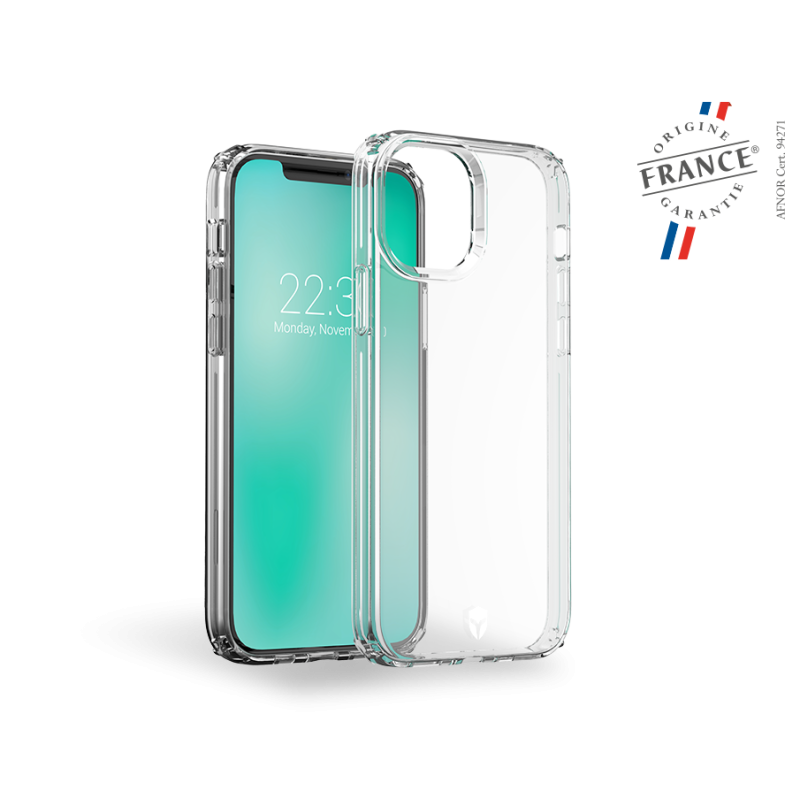 Coque Renforcée iPhone 12 / iPhone 12 Pro FEEL Origine France Garantie Transparente - Garantie à vie Force Case