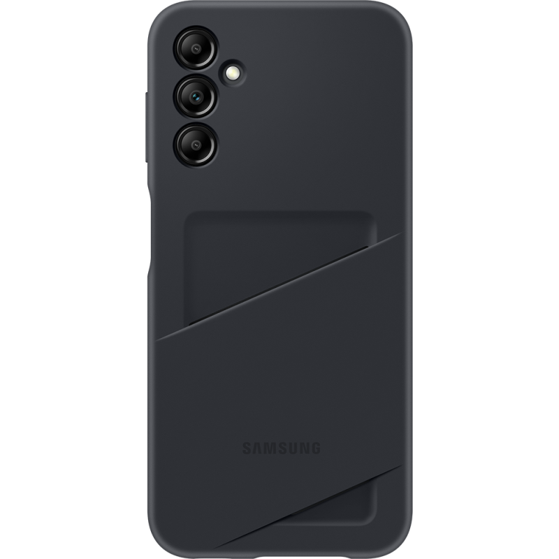 Coque Samsung GALAXY A14 4G&5G souple Ultra fine avec porte-carte intégré Noire