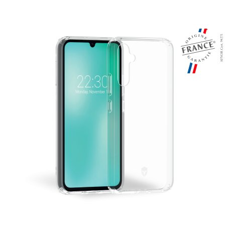 Coque Renforcée Galaxy A34 5G FEEL Origine France Garantie Transparente - Garantie à vie Force Case