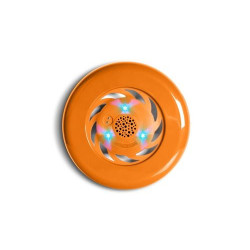 Frisbee Speaker Lumineux Orange