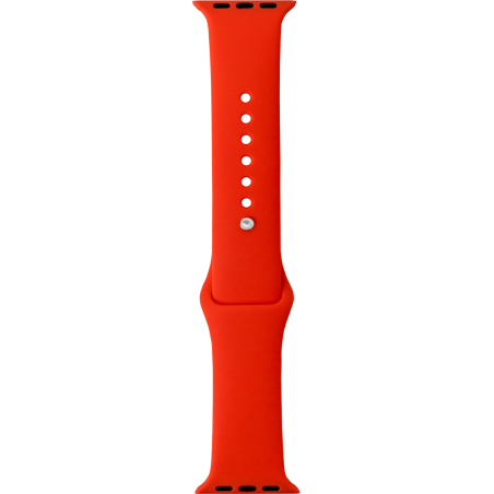 Bracelet Silicone pour Apple Watch 42-44-45-49mm Rouge Bigben