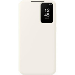 Etui Smart View avec porte-carte Galaxy S23PLUS Blanc