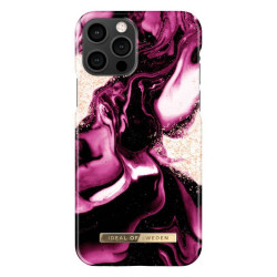 Coque Fashion iPhone 12  iPhone 12 PRO Golden Ruby Marble Ideal Of Sweden