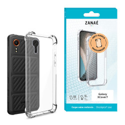 Coque Silicone transparent avec coins renforcés Samsung Galaxy Xcover7