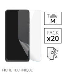 Pack de 20 films taille M pour machine de découpe v3