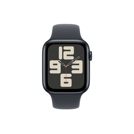 Montre Apple Watch SE V2 GPS 44mm aluminium minuit