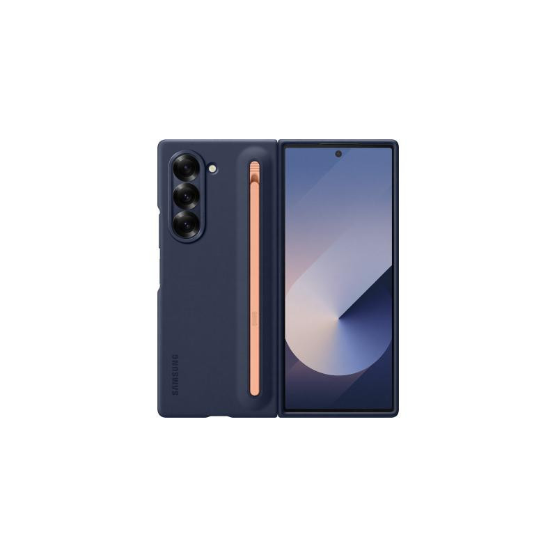 Coque Samsung Galaxy Z Fold 6 avec S Pen intégré Bleu Nuit Samsung