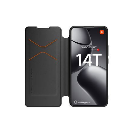 Folio premium noir pour Xiaomi 14T Noir