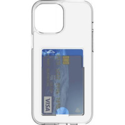 Coque iPhone 14 Pro Max avec porte-carte intégré Transparente