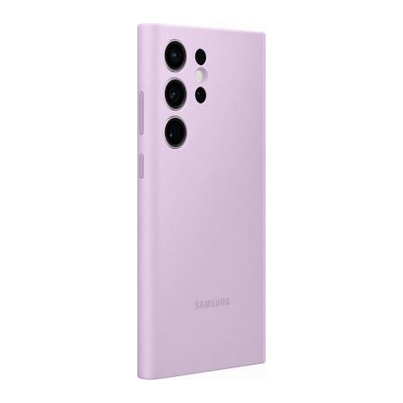 Coque Samsung Galaxy S23 Ultra 5G Silicone Lilas