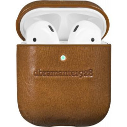 Coque Cuir AirPods Copenhagen Tan DBramante1928