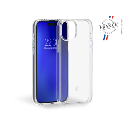 Coque Renforcée iPhone 15 Plus PULSE Origine France Garantie Garantie à vie Transparente - FR Force Case