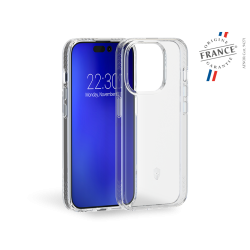 Coque Renforcée iPhone 15 Pro Max PULSE Origine France Garantie Garantie à vie Transparente - FR Force Case